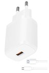 LG G2 G3 G4 G5 G6 Q6 Q60 K40s  uyumlu Mini Beat  Micro USB Şarj Aleti SET 3.0A