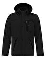 PRİFALDİ Su Ve Rüzgar Geçirmez Kürklü Softshell Erkek Mont