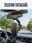 Araç Dikiz Aynası Telefon Tutucu Ayarlanabilir Katlanabilir Navigasyon Telefon Sta