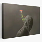 Hayal Gücü ve Zıtlık Dekoratif Kanvas Tablo, Duvar Dekoru 3684