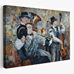 Orkestra ve Müzik Dekoratif Kanvas Tablo, Duvar Dekoru 3743