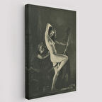 Cadılar Bayramı Şabat Gününe Hazırlık, William Mortensen Dekoratif Kanvas Tablo 5282