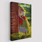 Amerikan Köylü Eseri Michelle Murray Dekoratif Kanvas Tablo, Duvar Dekoru 6097