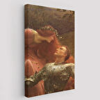 Merhametsiz Kadın Eseri Dekoratif Kanvas Tablo, Duvar Dekoru 6098