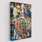 Olga Suvorova Eseri Dekoratif Kanvas Tablo, Duvar Dekoru 6346