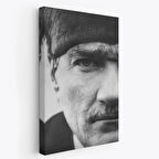 Mustafa Kemal Atatürk Portresi Dekoratif Kanvas Tablo, Duvar Dekoru FS142