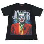 Joker Put On A Happy Face Tişört Siyah