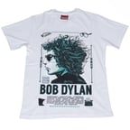 Bob Dylan Tişört Beyaz