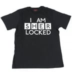 I Am Sherlocked Tişört Siyah