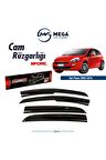 Fiat Punto 2005-2016 Cam Rüzgarlık Mugen Ti?p