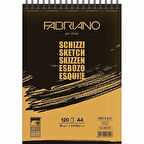 Supertrend Schizzi Sketch Pad Spiralli Eskiz Çizim Defteri 90 gr. A4 120 yaprak