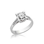 Supertrend Gümüş Tek Taş Kadın Yüzük