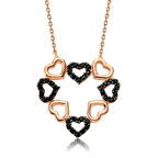 Supertrend Gümüş Kalpli Aşk Kadın Kolye