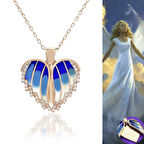 Supertrend Gümüş Rose Kalpli İsimli Kadın Kolye