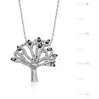 Supertrend Gümüş Dilek Ağacı Kadın Kolye