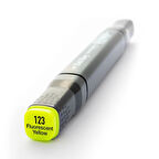 Supertrend Çift Uçlu Çizim Marker Kalemi 123 Fluorescent Yellow