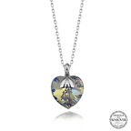 Supertrend Swa Crystal Taşlı Kalp Gümüş Kadın Kolye