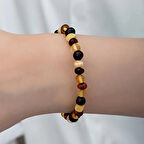 Supertrend Yetişkin Damla Kehribar Bileklik