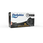 Supertrend Siyah Çok Amaçlı Nitril Muayene Eldiveni XL Beden 100 Adet - MDR