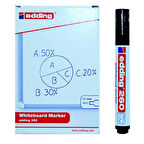 Supertrend 260 Whiteboard Marker Yazı Tahtası Kalemi 10'lu Kutu Siyah