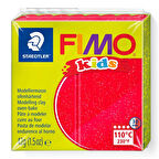 Supertrend Fimo Kids Yumuşak Polimer Kil 212 Yaldızlı Kırmızı