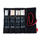 Supertrend Dual Brush Pen Fırça Uçlu Kalem Seti 12 RENK PORTRAIT COLOURS (Rulo Kalemlik Hediyeli)