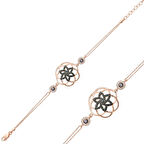 Supertrend Gümüş Rose Yaşam Çiçeği Kadın Bileklik