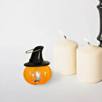 Halloween Işıklı Şapkalı Balkabağı