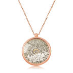 Supertrend Gümüş Rose Esmaül Hüsna Kadın Kolye