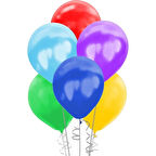 Karışık Renkli Metalik Balon 12"