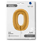 O Harf Supertrend Altın Folyo Balon 26"