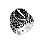 Supertrend Gümüş Elif Oval Erkek Yüzük