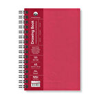 Supertrend Drawing Pad Sert Kapak Eskiz Çizim Defteri 120 gr. A5 54 yaprak BORDO