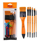 Supertrend Karma Fırça Seti 6'lı (Zemin Fırçalı Set-8)