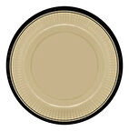 Retro Serisi Acıbadem Karton Tabak 23cm