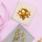 No:2 Altın Hediye Paketi Süsü