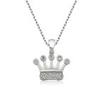 Supertrend Gümüş Taç Kadın Kolye