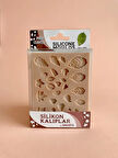 Supertrend Silicone Moulds Silikon Epoksi ve Polimer Kil Kalıbı MINI LEAVES