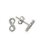 Supertrend Gümüş Çivili Sonsuzluk Küpe