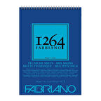 Supertrend 1264 Mix Media Üstten Spiralli Çok Amaçlı Eskiz Çizim Defteri 300 gr. A4 30 yaprak