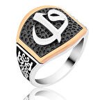 Supertrend Gümüş Elif Vav Erkek Yüzük