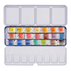 Supertrend White Nights Tam Tablet Sulu Boya Seti 21 Renk Metal Kutu