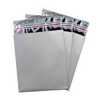 Gümüş Lüks Metalize Poşet 30x45