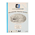 Supertrend Milimetrik Aydınger Blok A4 Mavi 90/95 gr. 30 yaprak