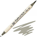 Supertrend Fabricolor Twin Çift Uçlu Kumaş Tekstil Boyama Kalemi GREEN GREY