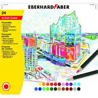 Supertrend Artist Color Kuru Boya Kalemi Seti 24 Renk Metal Kutu