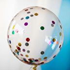 Karışık Renk Balon Süsleme Pulu