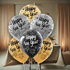 Yılbaşı Baskılı Balon