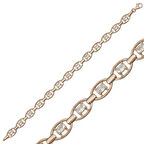 Supertrend Gümüş Rose Oval Su Yolu Kadın Bileklik