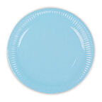 Mavi Makaron Karton Tabak 23cm